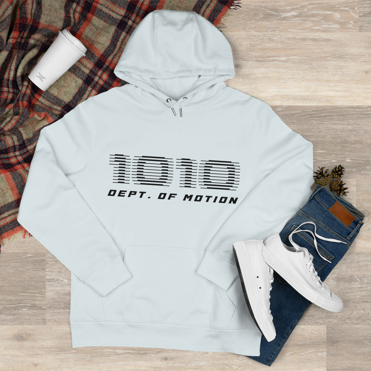 Dept. of Motion 1980 Retro Stripe Hoodie