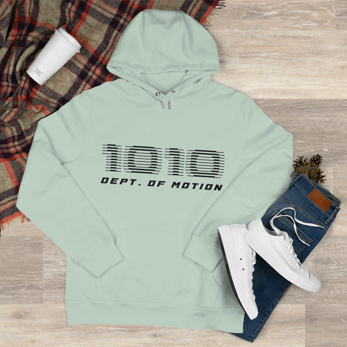 Dept. of Motion 1980 Retro Stripe Hoodie