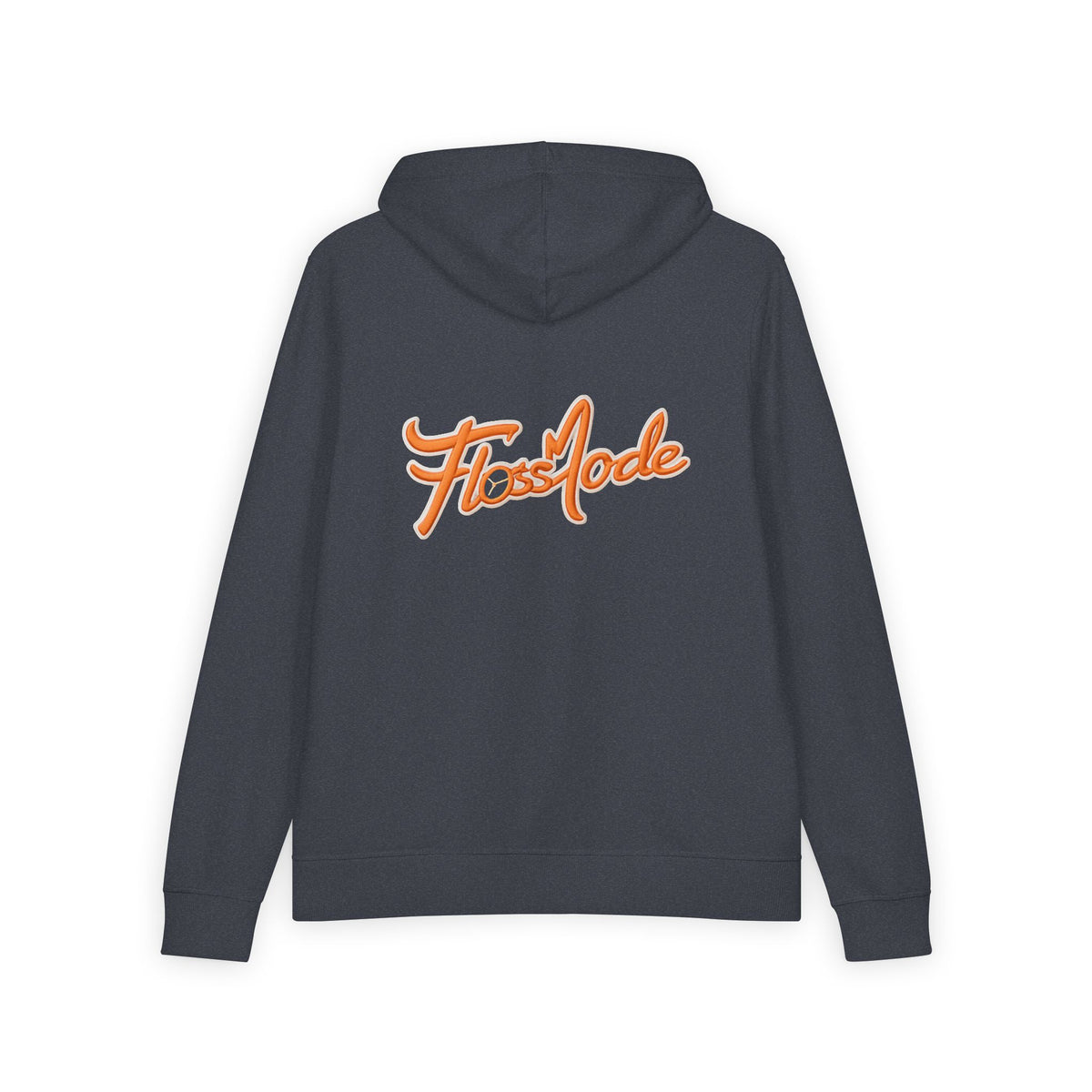 Ember Script Zip Hoodie — 'Firefly' Minimal Chest Logo