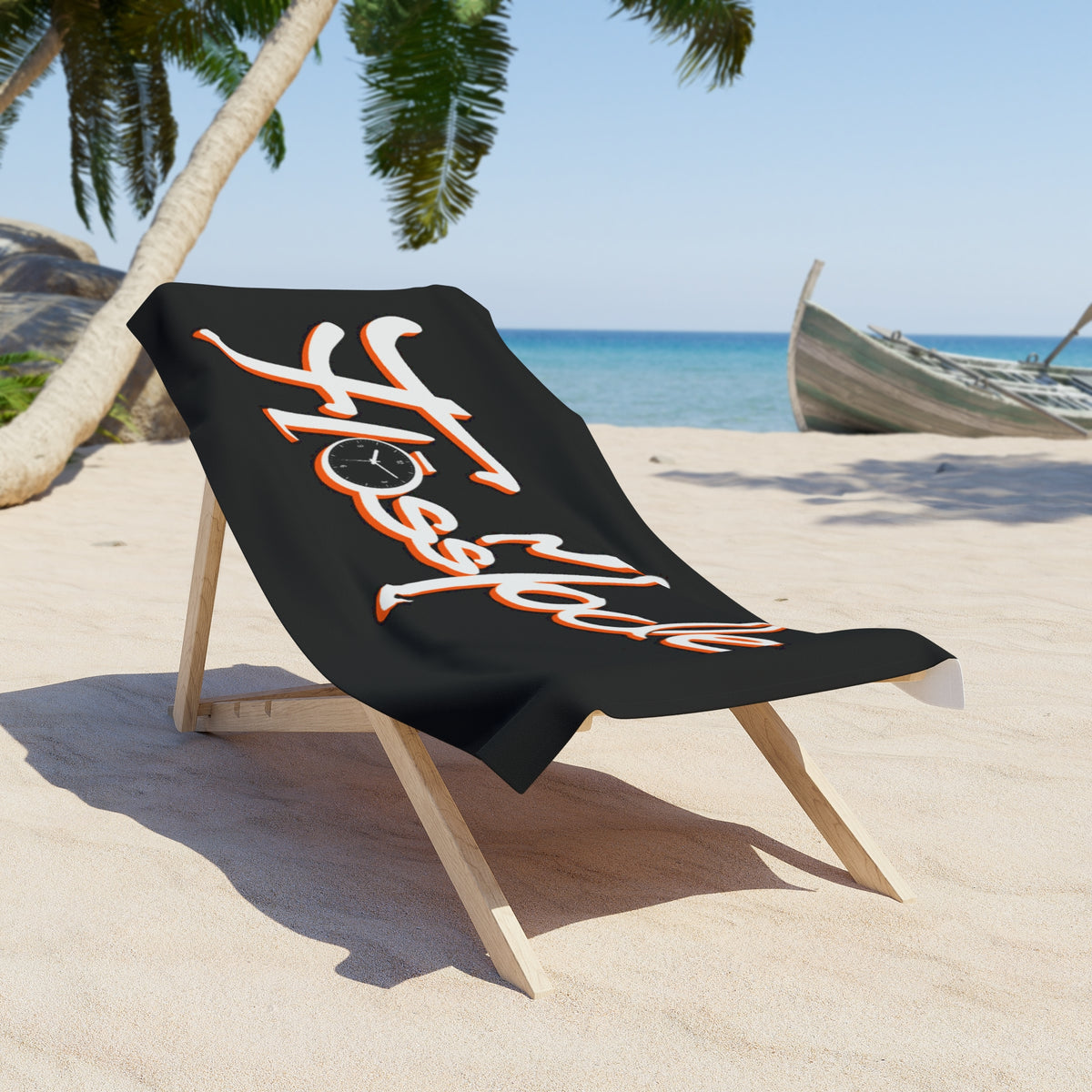 Floss Mode Beach Towel