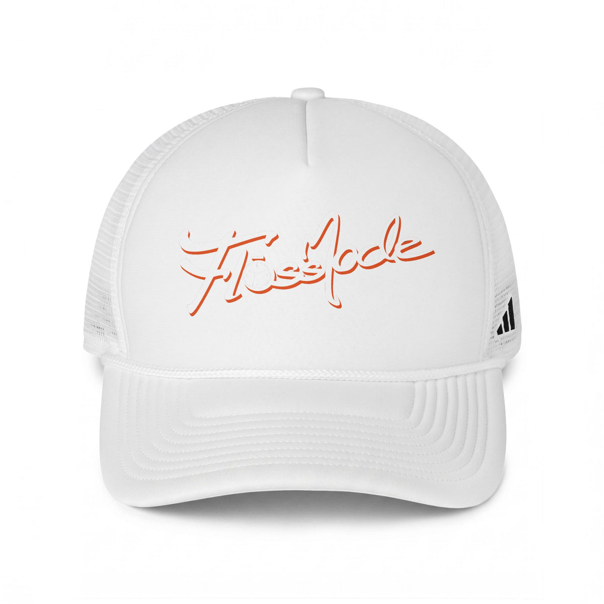 Floss Mode Trucker Hat - Retro Script Mesh Baseball Cap
