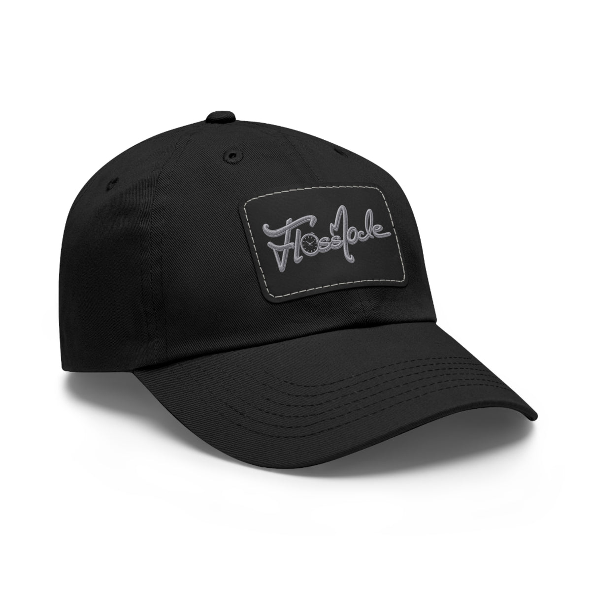 Floss Mode Logo Leather Patch Vibe Hat