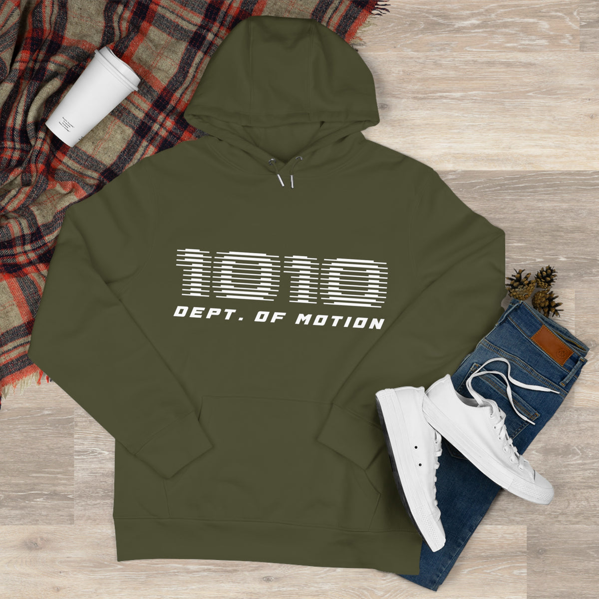 Dept. of Motion 1980 Retro Stripe Hoodie