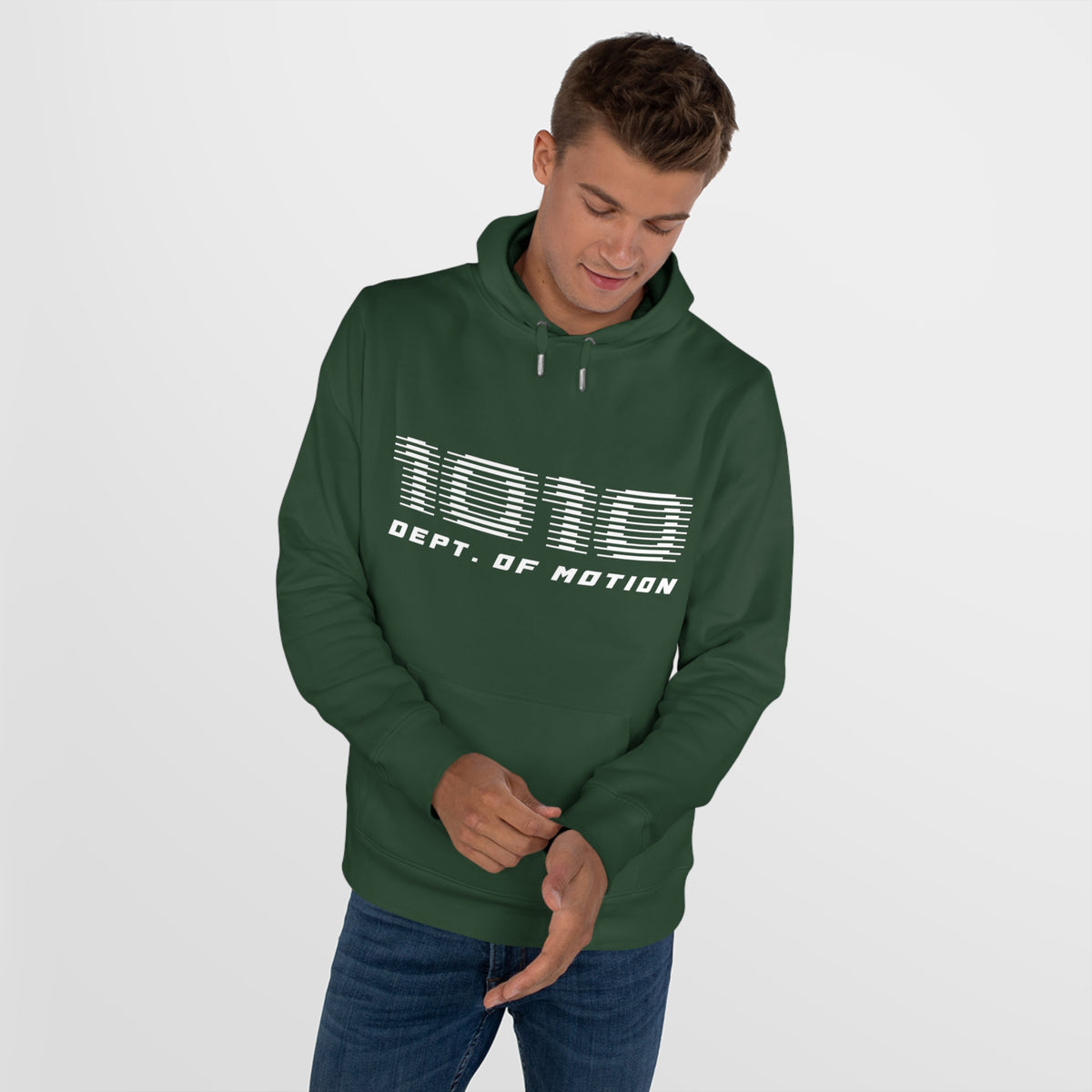 Dept. of Motion 1980 Retro Stripe Hoodie