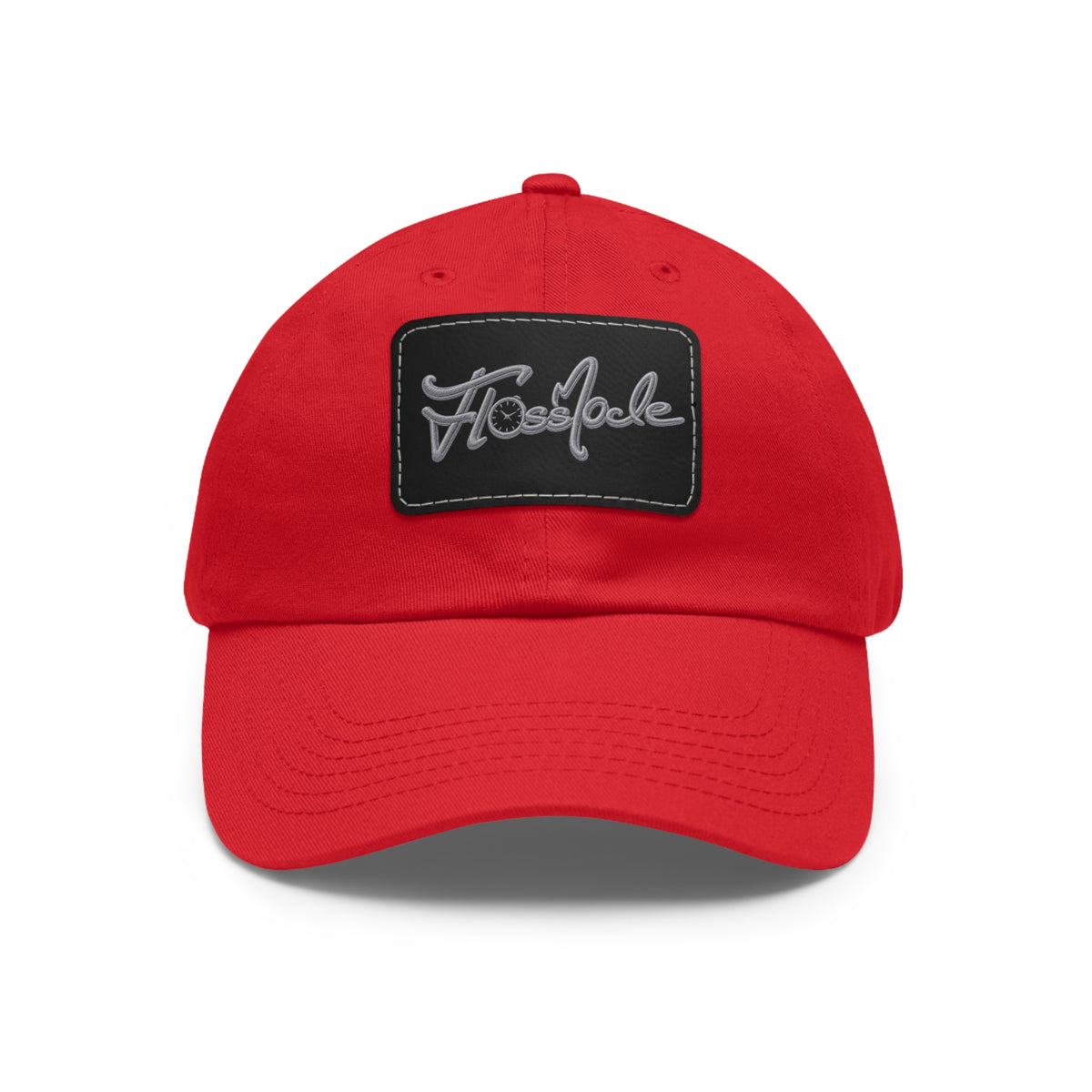 Floss Mode Logo Leather Patch Vibe Hat