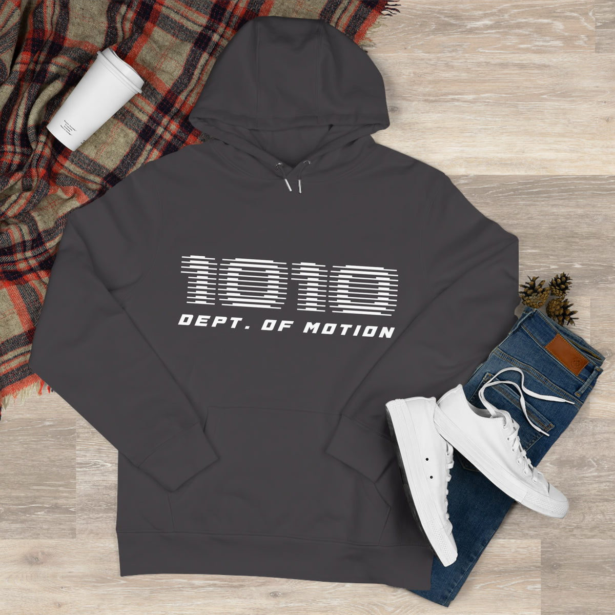Dept. of Motion 1980 Retro Stripe Hoodie