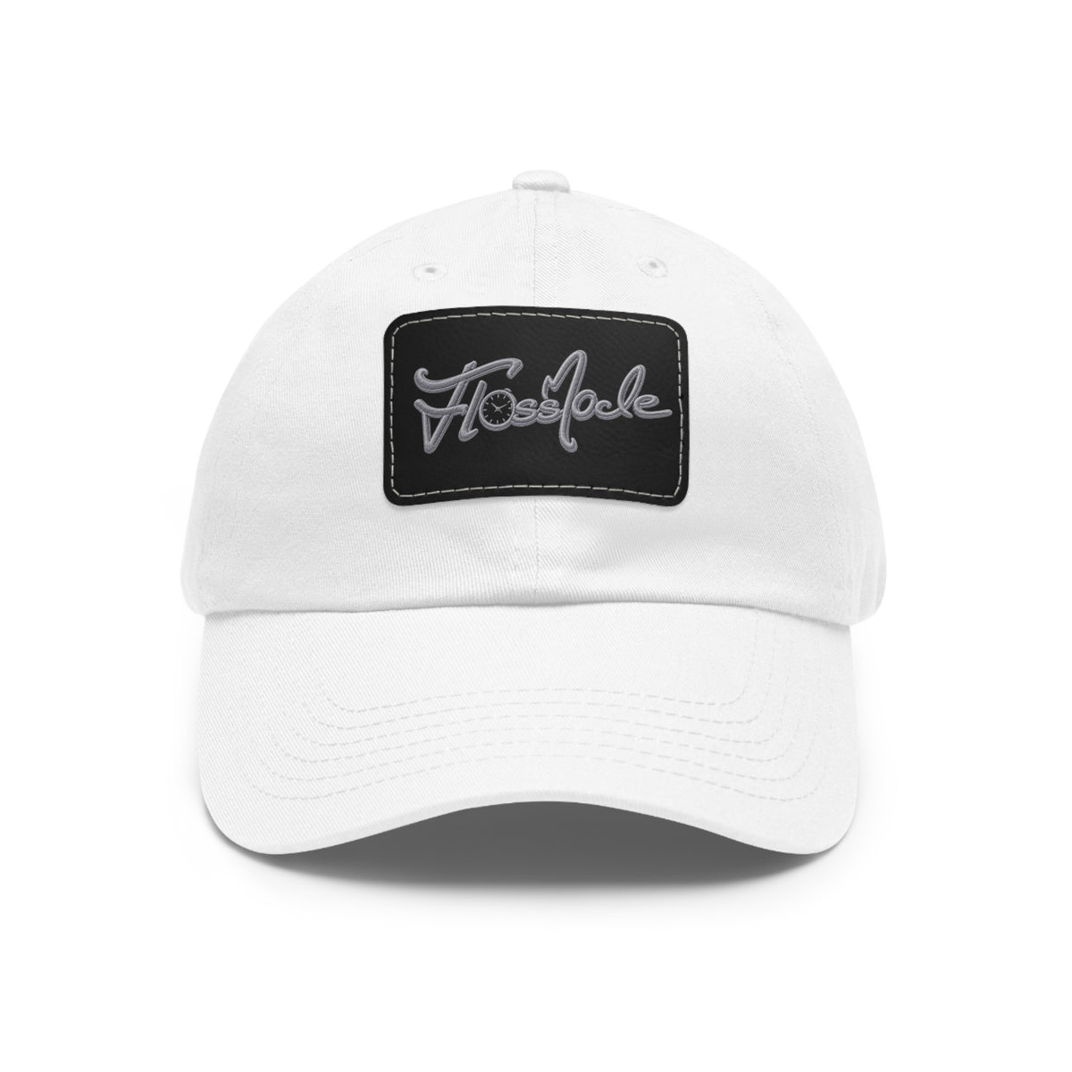 Floss Mode Logo Leather Patch Vibe Hat