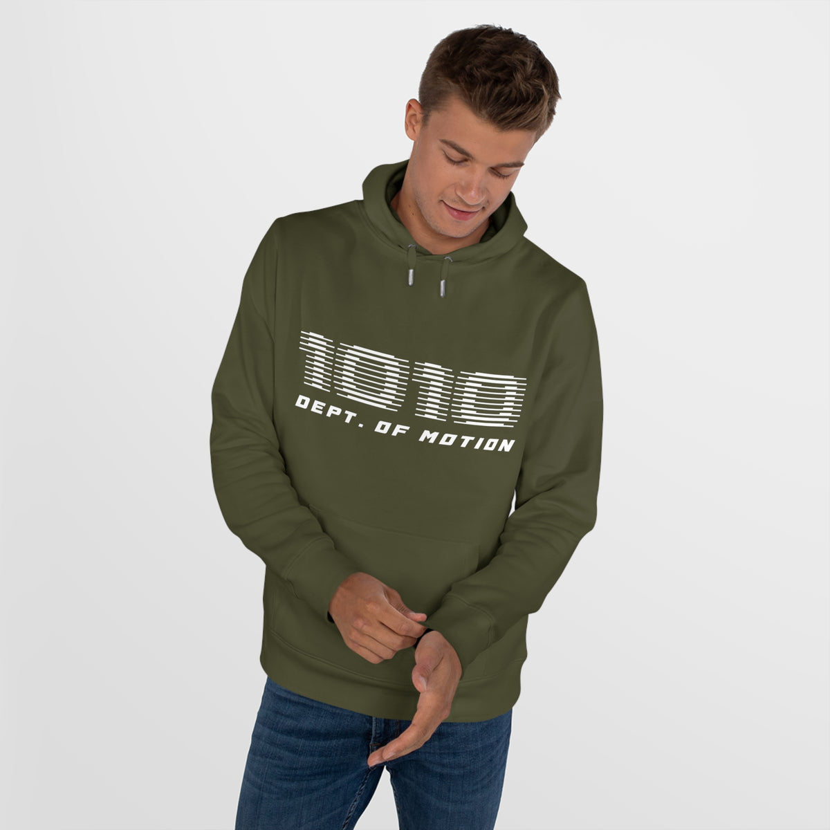 Dept. of Motion 1980 Retro Stripe Hoodie