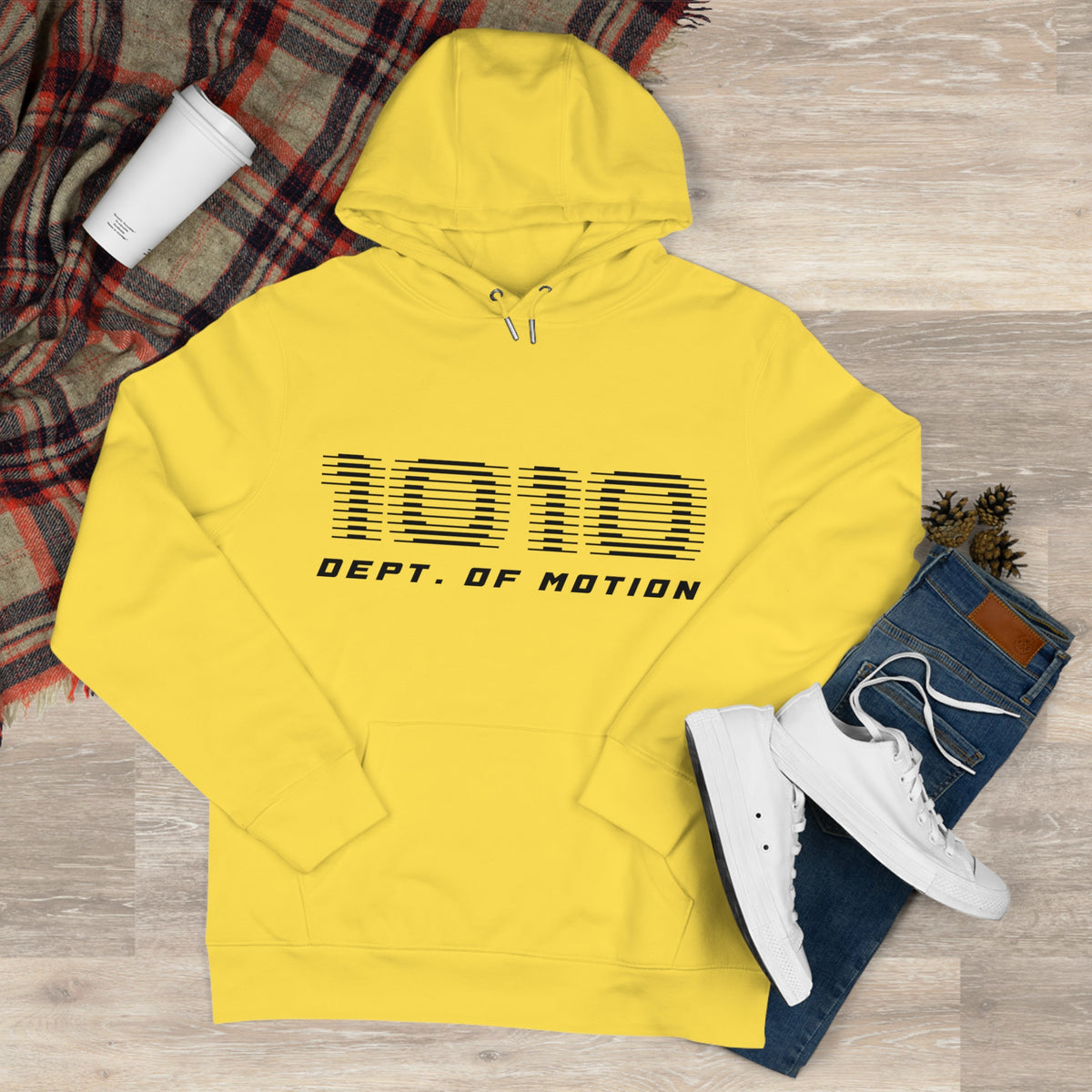 Dept. of Motion 1980 Retro Stripe Hoodie
