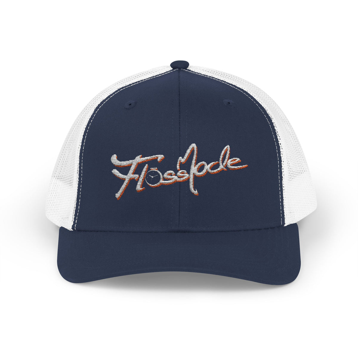Trucker Cap -Script Snapback Gold & Silver Sequin broidered