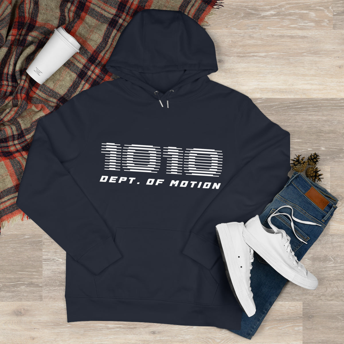 Dept. of Motion 1980 Retro Stripe Hoodie