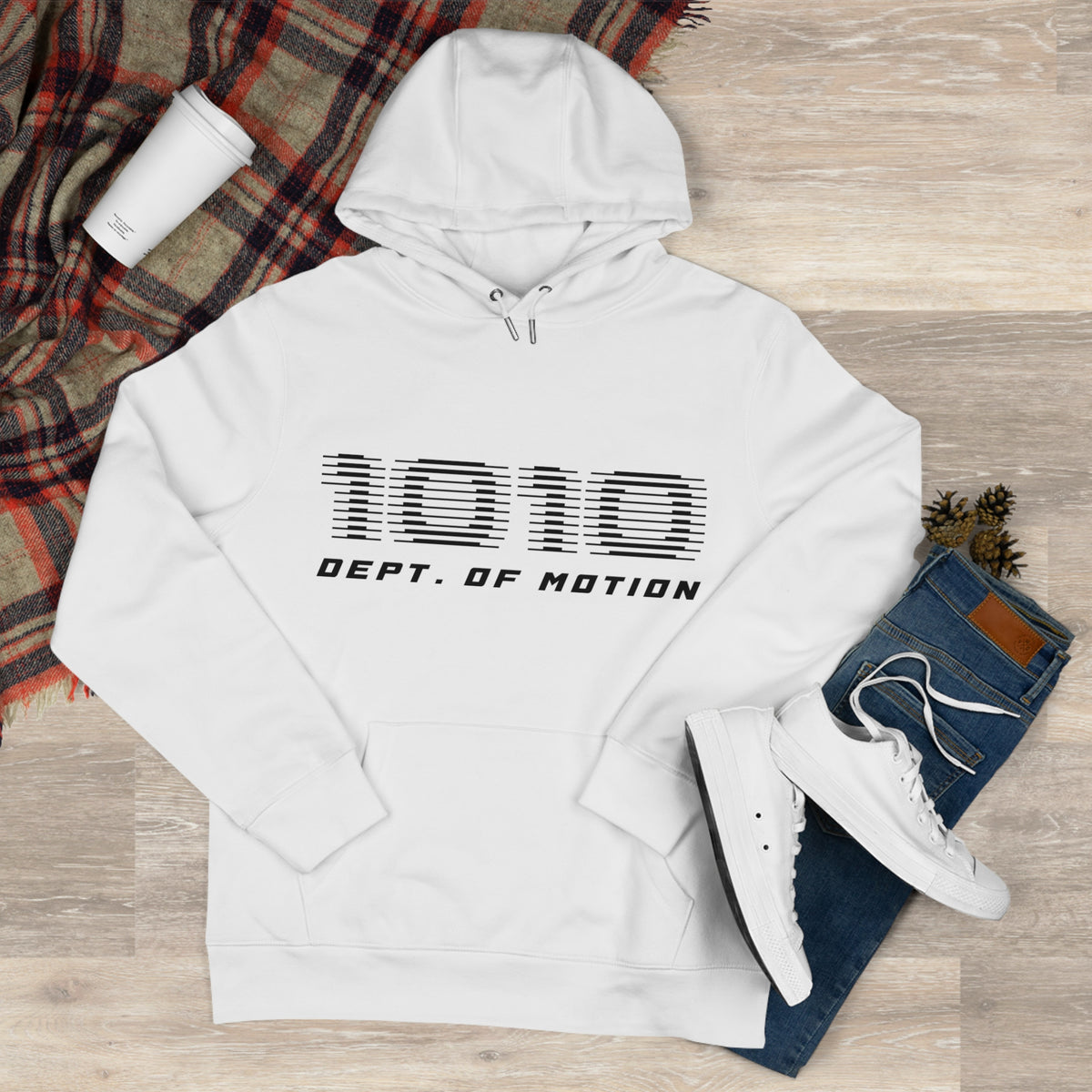 Dept. of Motion 1980 Retro Stripe Hoodie