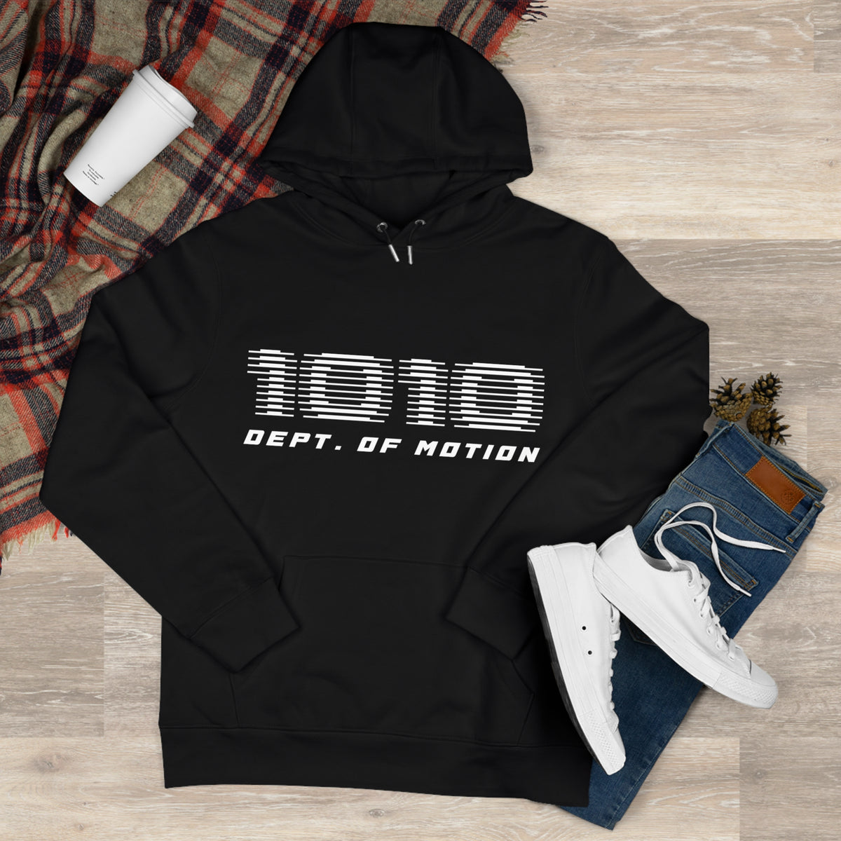 Dept. of Motion 1980 Retro Stripe Hoodie